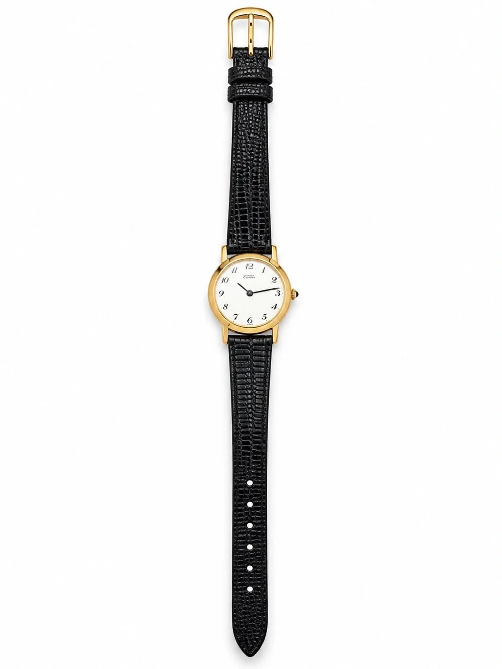 Vintage Seiko Quartz Gold Tone Watch Black Speidel Band